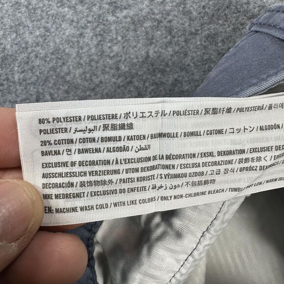 Hollister Shorts Womens 5 W27 Gray Low Rise 3" Chino Casual Summer Walking - Picture 4 of 9